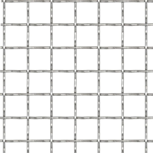 Recinzione in Rete Modulare in Acciaio Inox 50x50 cm 11x11x2 mm | homemem39