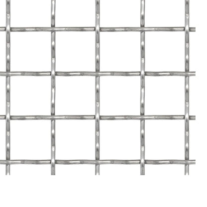 Recinzione in Rete Modulare in Acciaio Inox 50x50 cm 11x11x2 mm | homemem39