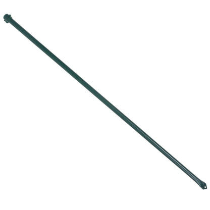 Pali da Giardino 10 pz in Metallo 1 m Verde - homemem39