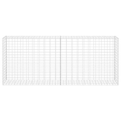 Gabione aus verzinktem Stahlgeflecht 85x30x200 cm