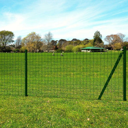 Euro Steel Fence 25x1 m Green