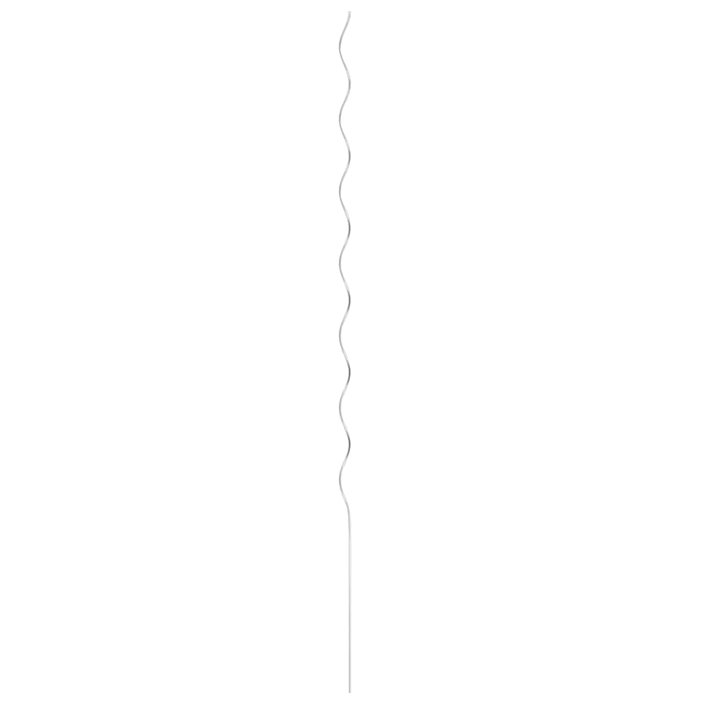 20 pz Supporti a Spirale per Piante 170 cm in Acciaio Zincato