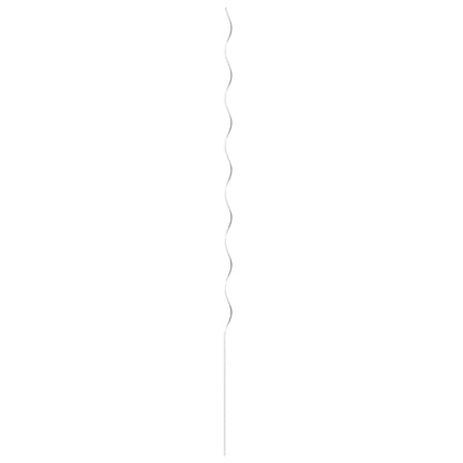 5 pz Supporti a Spirale per Piante 170 cm in Acciaio Zincato