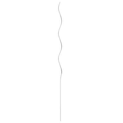 50 pz Supporti a Spirale per Piante 110 cm in Acciaio Zincato
