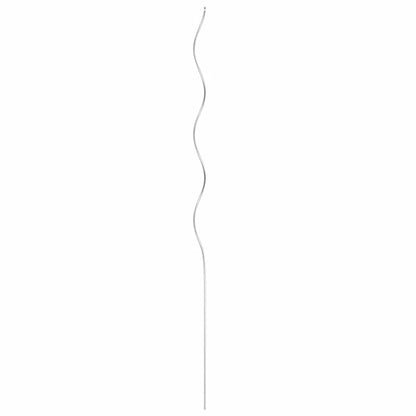 20 pz Supporti a Spirale per Piante 110 cm in Acciaio Zincato | homemem39