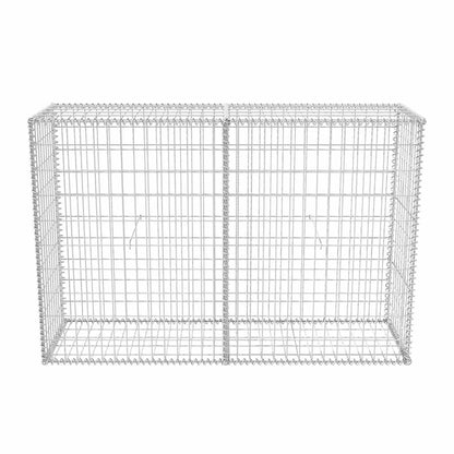 Gabbione in Rete in Acciaio Zincato 150x50x100 cm | homemem39