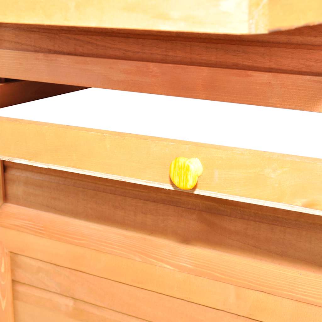 Wooden chicken coop 295x163x170 cm