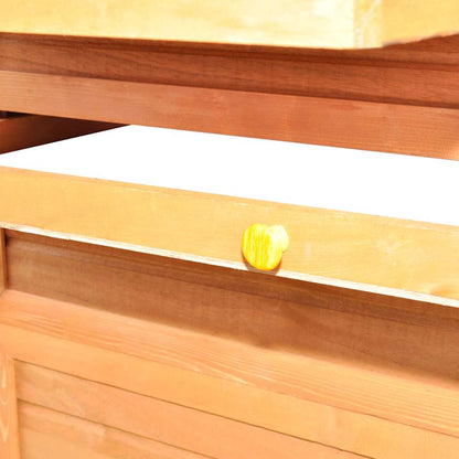 Wooden chicken coop 295x163x170 cm