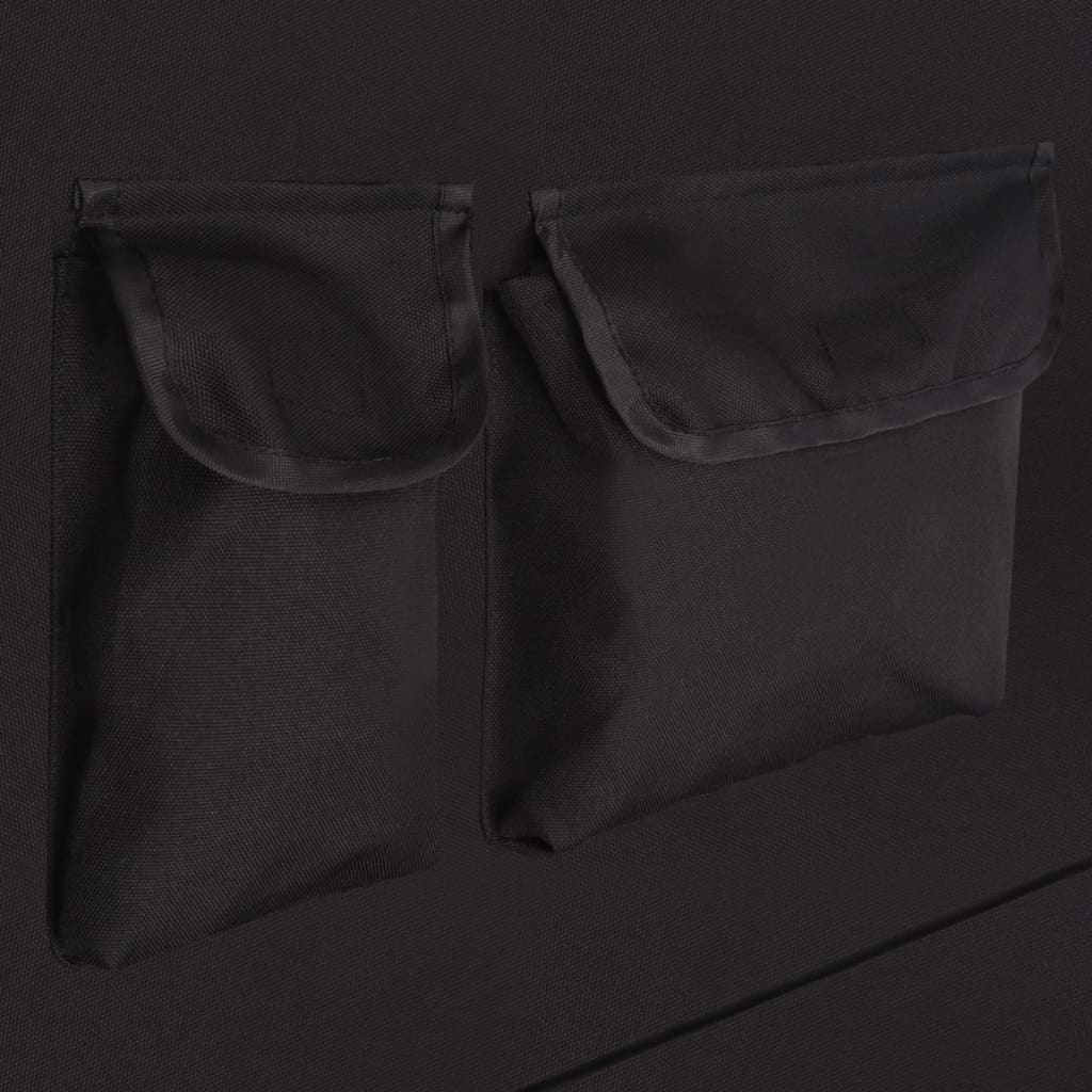 Coperta per Cani per Sedile Posteriore Auto 148x142 cm nero | homemem39