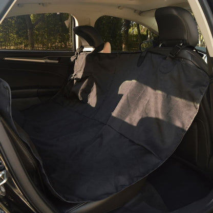 Coperta per Cani per Sedile Posteriore Auto 148x142 cm nero | homemem39