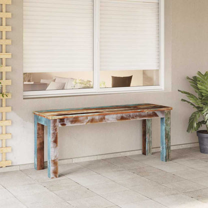 Panca in Legno Massello di Recupero 110x35x45 cm | homemem39