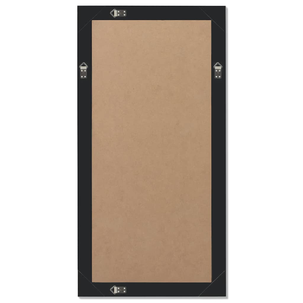 Specchio da Parete Stile Barocco 100x50 cm Argento