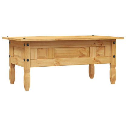 Tavolino da Caffé Legno Pino Messicano Corona Range 100x55x44cm | homemem39