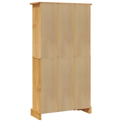 Libreria a 4 Ripiani Pino Messicano Corona Range 80x29x150 cm | homemem39