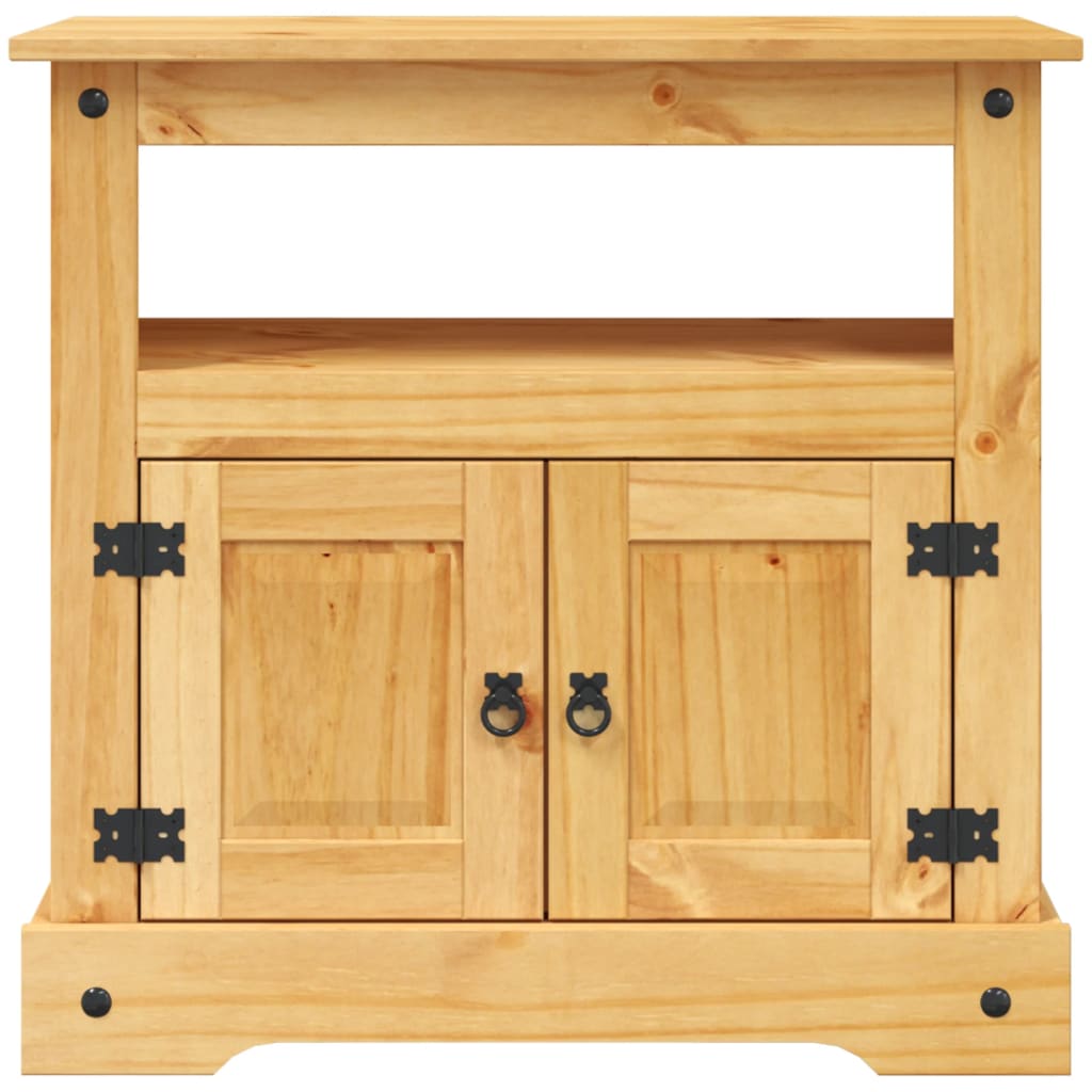 Mobile Porta TV Legno Pino Messicano Corona Range 80x43x78 cm