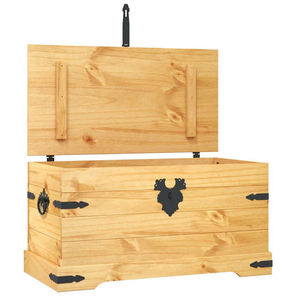 Cassapanca in Pino Messicano Corona Range 91x49,5x47 cm | homemem39