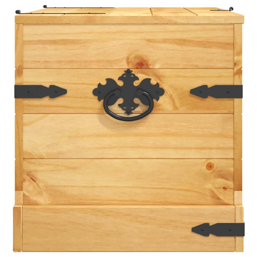 Cassapanca in Pino Messicano Corona Range 91x49,5x47 cm | homemem39