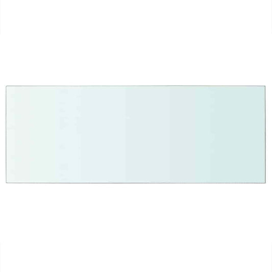 Mensola in Vetro Trasparente 60x25 cm - homemem39