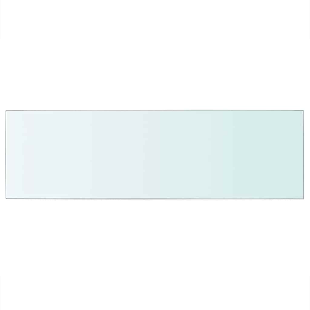 Mensola in Vetro Trasparente 80x25 cm | homemem39