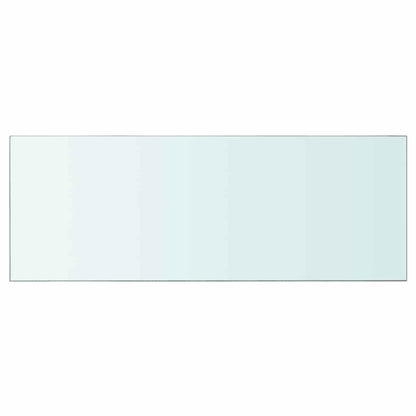 Mensola in Vetro Trasparente 80x30 cm - homemem39