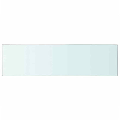 Mensola in Vetro Trasparente 90x25 cm | homemem39