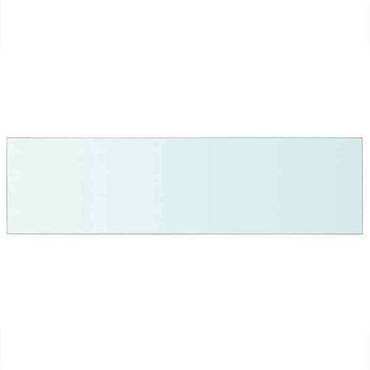 Mensola in Vetro Trasparente 90x25 cm | homemem39