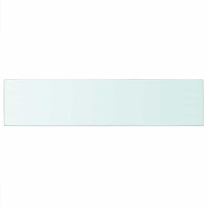 Mensola in Vetro Trasparente 110x25 cm | homemem39