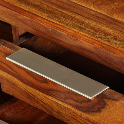 Mobile Porta TV Legno Massello di Acacia 120x30x30 cm - homemem39