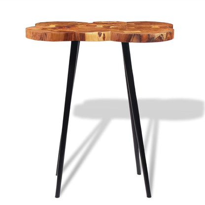 Tavolo a Tronco Legno Massello di Acacia 90x60x110 cm | homemem39
