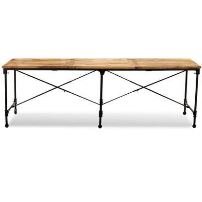 Tavolo da Pranzo in Legno Massello di Mango 240 cm | homemem39