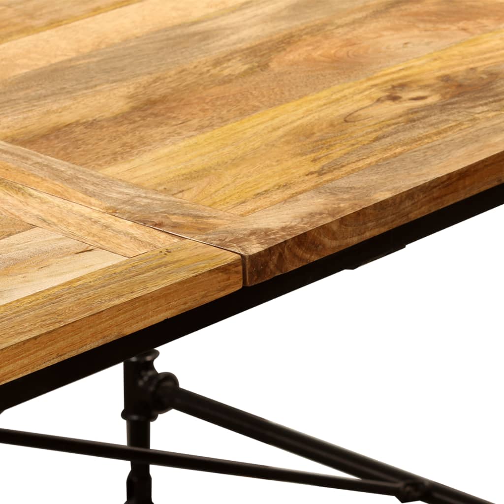 Tavolo da Pranzo in Legno Massello di Mango 240 cm | homemem39
