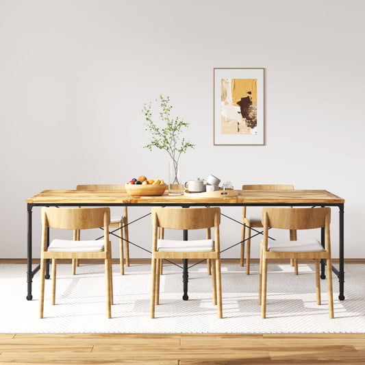 Tavolo da Pranzo in Legno Massello di Mango 240 cm | homemem39