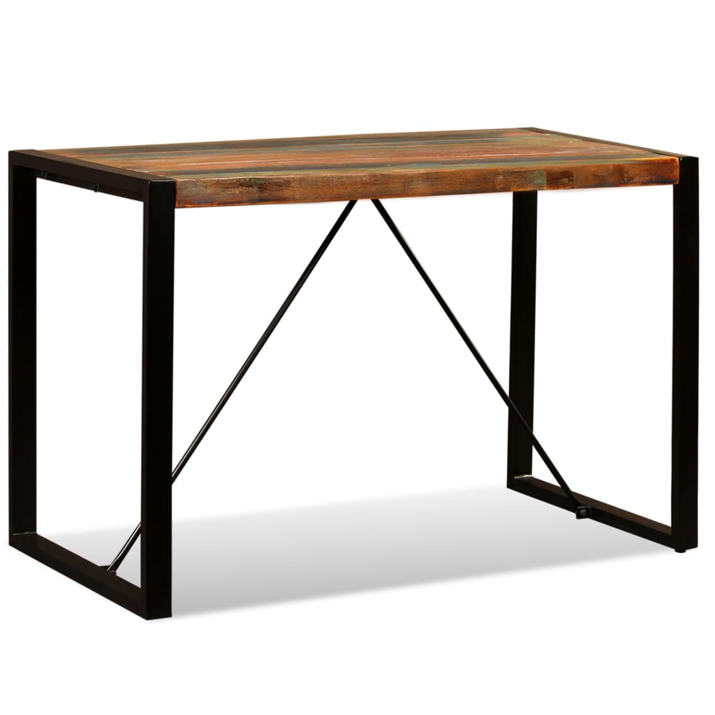 Tavolo da Pranzo in Legno Massello Anticato 120 cm | homemem39