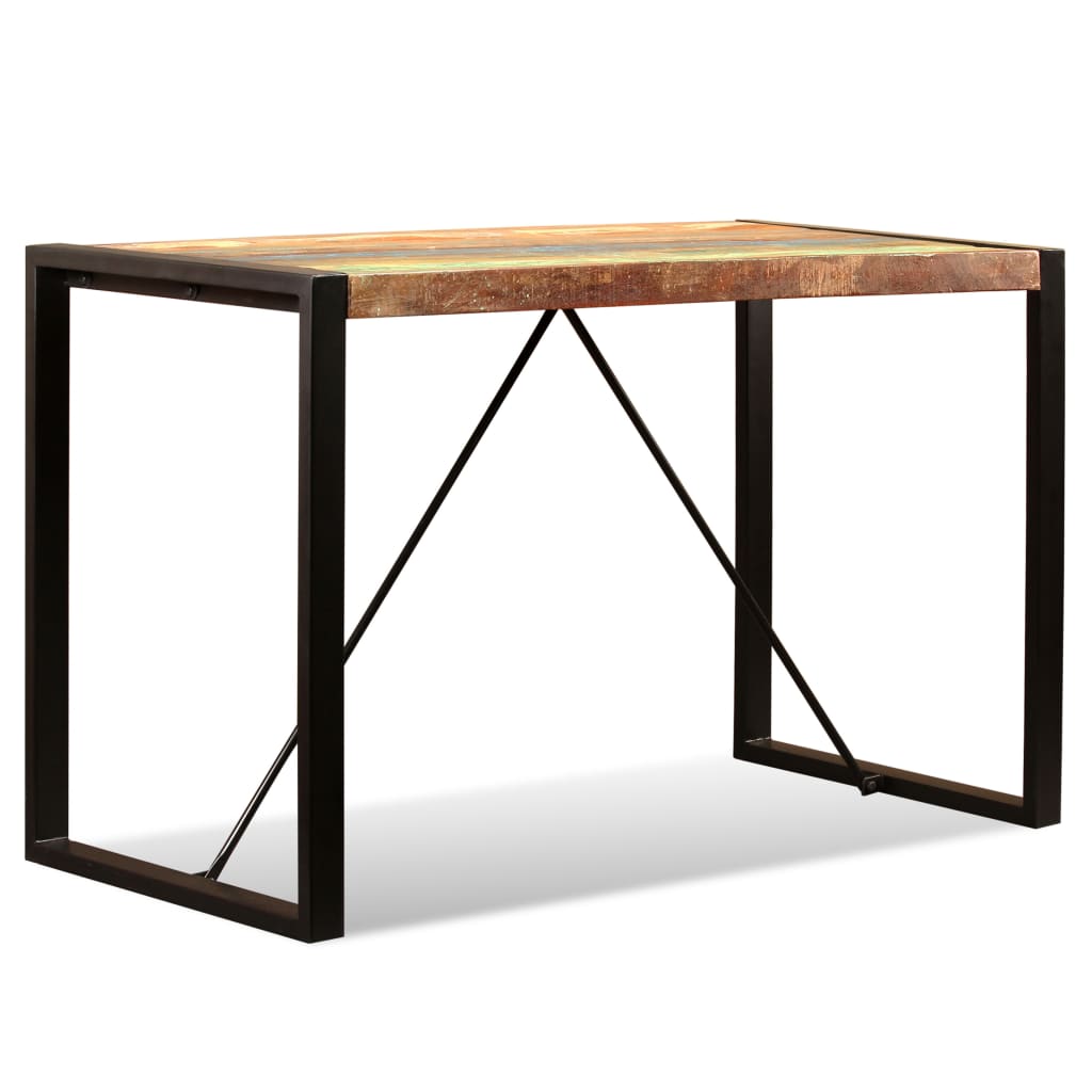 Tavolo da Pranzo in Legno Massello Anticato 120 cm | homemem39