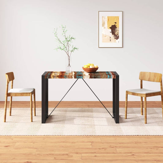 Tavolo da Pranzo in Legno Massello Anticato 120 cm | homemem39