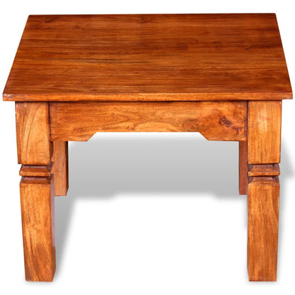 Tavolino da Salotto in Legno Massello 60x60x45 cm | homemem39