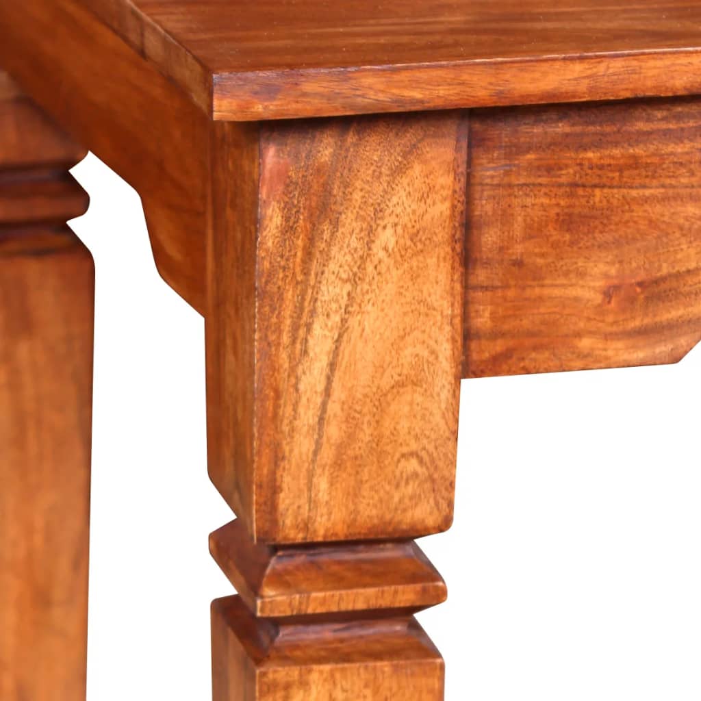 Tavolino da Salotto in Legno Massello 60x60x45 cm | homemem39