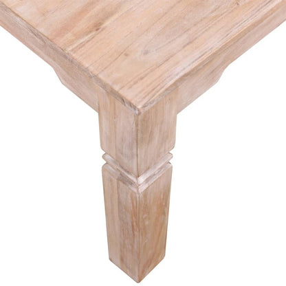 Tavolino da Salotto in Legno Massello di Acacia 60x60x45 cm | homemem39