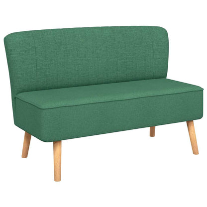 Divano in Stoffa 117x55,5x77 cm Verde