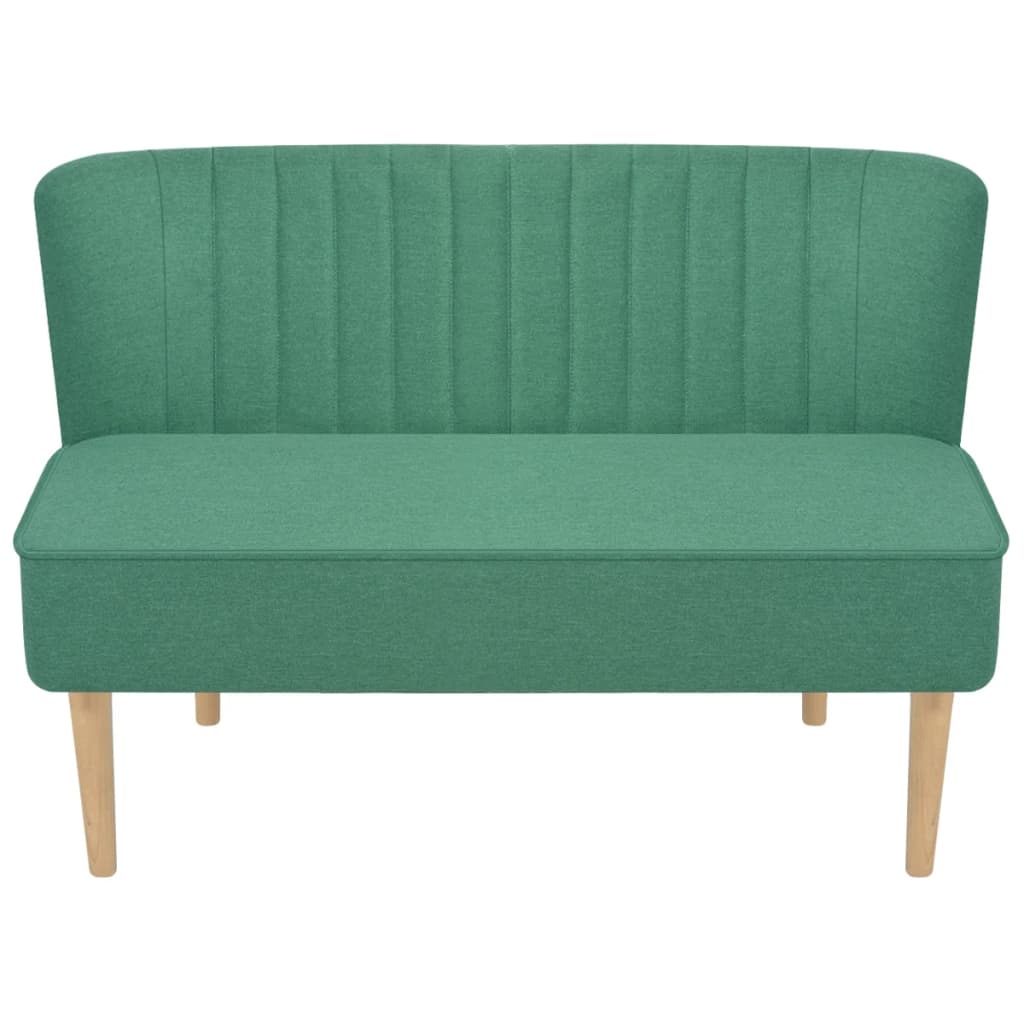 Divano in Stoffa 117x55,5x77 cm Verde