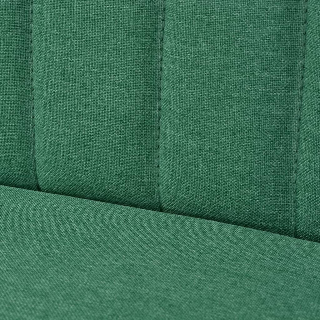 Divano in Stoffa 117x55,5x77 cm Verde