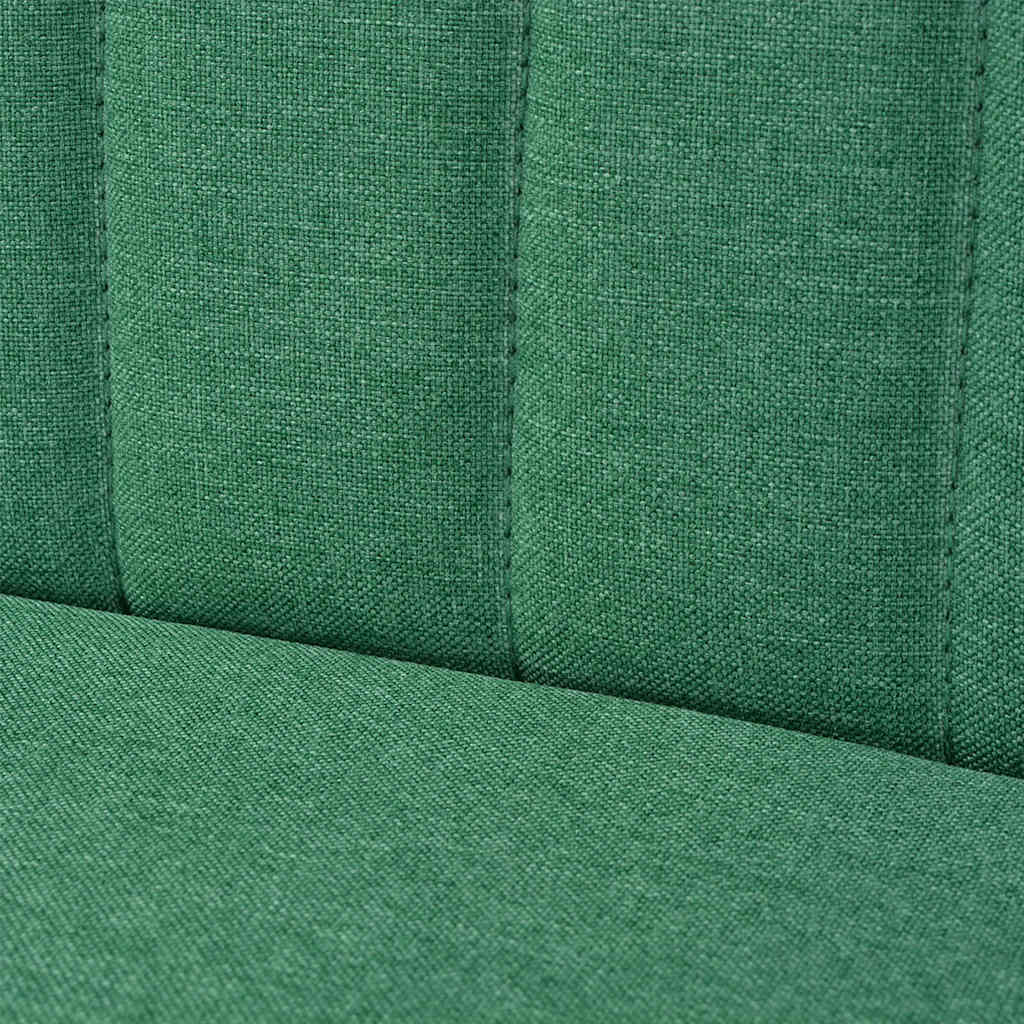 Divano in Stoffa 117x55,5x77 cm Verde