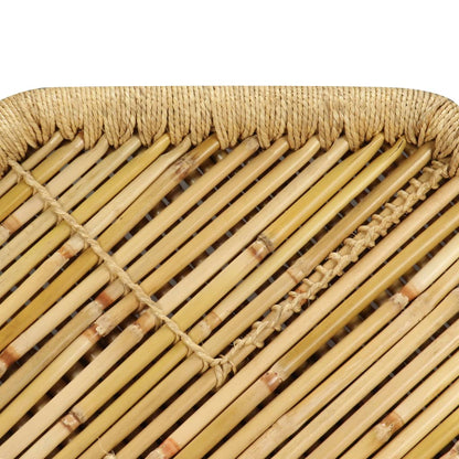 Tavolino da Salotto in Bambù Ottagonale 60x60x45 cm | homemem39