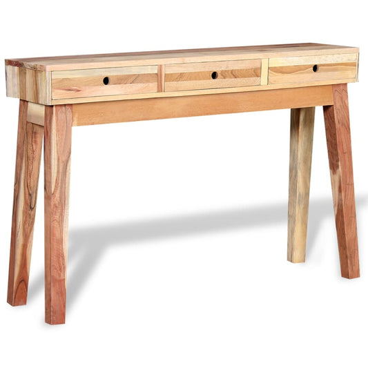 Tavolo Consolle in Legno Massello Recuperato | homemem39