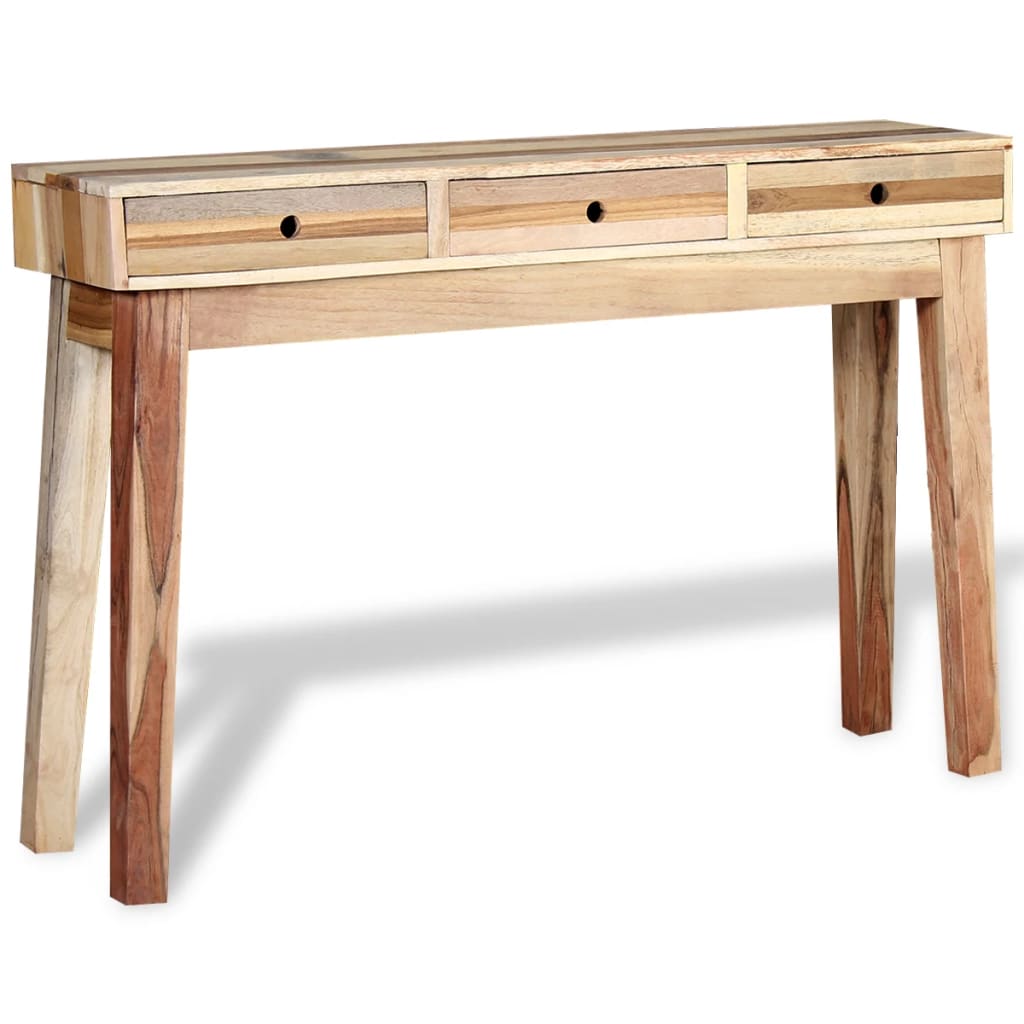 Tavolo Consolle in Legno Massello Recuperato | homemem39