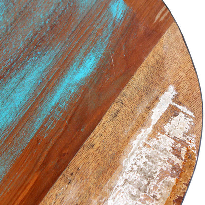 Sgabello Aviatore in Legno Massello di Recupero - homemem39