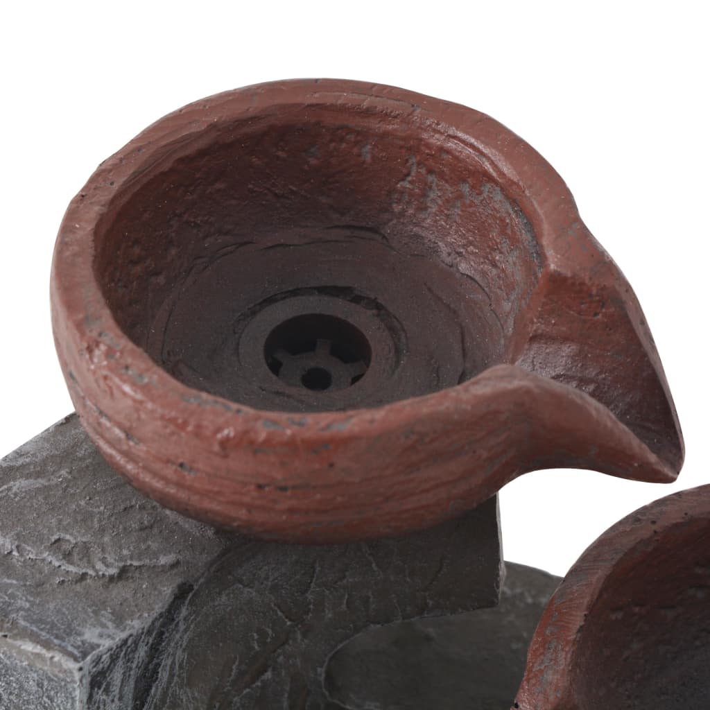 Fontana da Interni con Luce a LED in Poliresina - homemem39