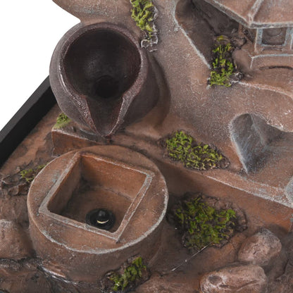 Fontana da Interni con Luce a LED in Poliresina - homemem39