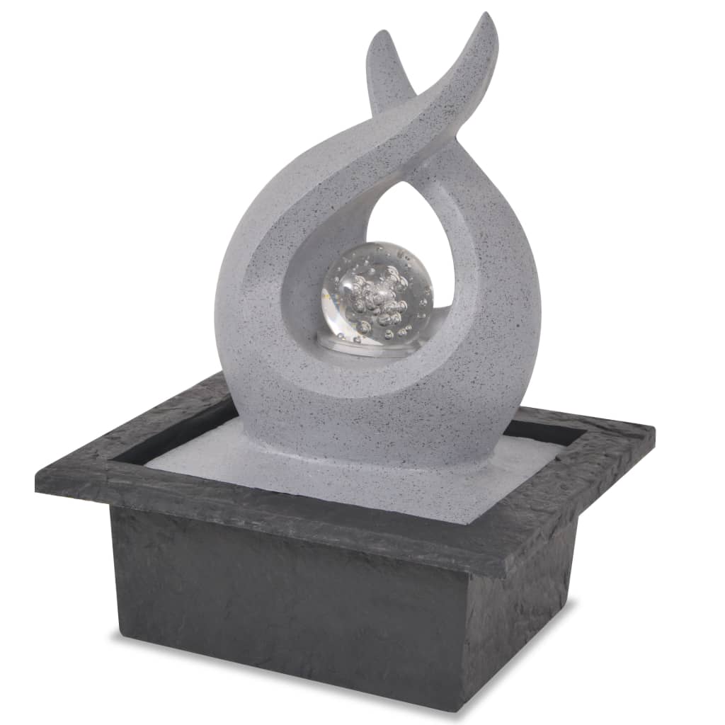 Fontana da Interni con Luce a LED in Poliresina | homemem39