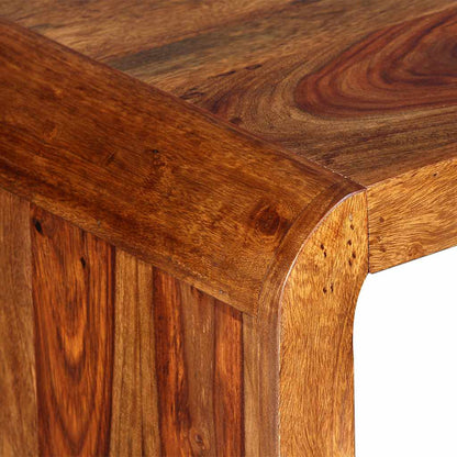 Credenza/Scrittoio in Legno Massello di Acacia Marrone | homemem39